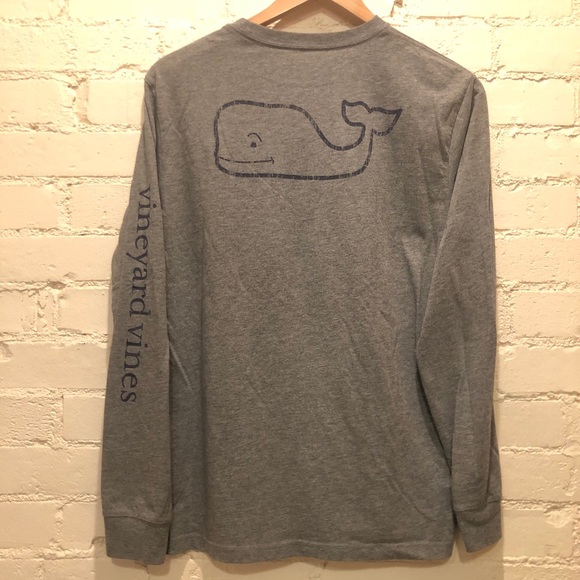 Vineyard Vines Long Sleeve Shirt in Gray - Picture 2 of 5